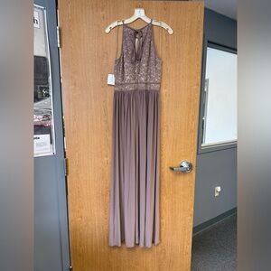 Taupe Bridesmaid Dress